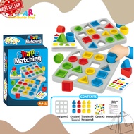 NEW ARRIVAL Children's Toys SHAPE MATCHING 777-127 Educational Board Game Toys Geometric Puzzle Chil