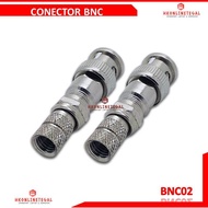 BNC Jack Connector CCTV Thread RG6 RG59 Male Connector