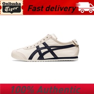 ONITSUKA TIGER-MEXICO66-beige casual shoes for men and women【100% Original 】