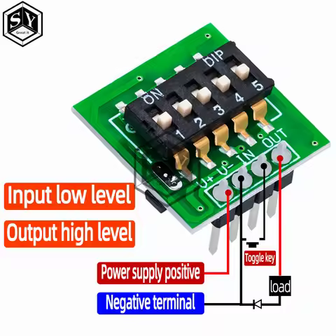 Timer Switch Controller Board 10S-24H Adjustable Delay Relay Module For Delay Switch/Timer/Timing La