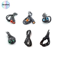 BVWHM M8 Waterproof Connector Wire, 2 3 4 5 6 8 Pin Male to Female Electric Bicycle Ebike Wire, Mult