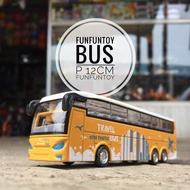 Diecast toy miniature bus pariwisata metal diecast basuri transjakarta school bus school bus