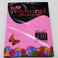 DM SUNBURST colored paper SCHOOL SUPPLY PAPER (250sheets)