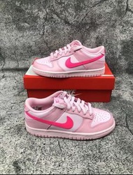 Nike Dunk Low GSTriple Pink 粉色