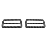aihei แดชบอร์ดรถซ้ายขวา Air Outlet กรอบฝาครอบตกแต่ง Abs Fit สำหรับ 4 Runner 2024 Up อุปกรณ์ตกแต่งภาย