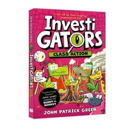 English Original InvestiGators: Css Action Crocodile Detective 8 Paperback Full Color Comic Book Pic