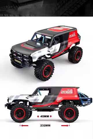 HYPER 1:12 Brushless H12P Baja1000 Remote Control Car High-Speed Four-Wheel Drive Climbing Car Off-V