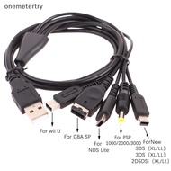 on  1.2M Cable Fast Charging Cable 5 In 1 USB Game Charger Cord Wire For New 3DS XL NDS Lite NDSI LL