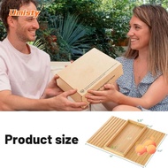 UMISTY Couch Arm Tray, Anti-Slip Space-Saving Couch Arm Table, Portable Wooden Foldable Couch Cup Ho