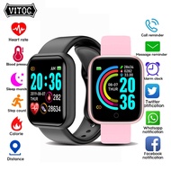 Y68 smart watch waterproof fitness heart rate tracker for IOS Android