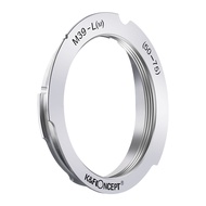 K&F M39-LM (50-75) Lens adapter M39 50mm/75mm Lenses to Leica M Lens Mount Adapter