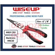 WISEUP PROFESSIONAL LONG NOSE PLIER 6" / 8" HRC58 CRV