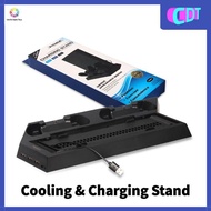 availableFor PS4 Stand Controller Charging Stand + Cooling Fan Ps4 / Ps4 Slim / Ps4 Pro TP4-023B For