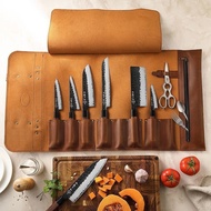 Hezhen Customized Tool Storage Bag First Layer Leather Bag Professional Chef Bag Dish Storage Bag Ch