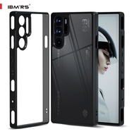 Ốp lưng ibmrs [lớp phủ kép chống trầy xước] cho Nubia Red Magic 9 Pro/9 Pro vỏ bảo vệ trong suốt mờ 