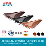 Brooks England B17 Imperial / Carved Bicycle Leather Saddle (Free Gift included)  [Local SG Seller]