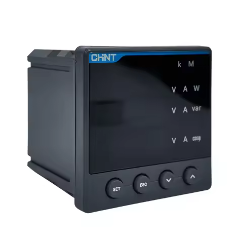 CHINT PD666-2SK4 Three Phase LED Display Multi-Functional Smart Power Digital Panel Meter Energy Met