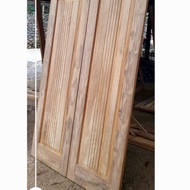 terbaru !!! po 10 set pintu bahan kayu jati tidak di cat / plitur