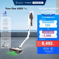 [New 2025] Tineco Pure One A50S Pet เครื่องดูดฝุ่นไร้สาย วางราบ 180° ตอบโจทย์บ้านทุกสไตล์