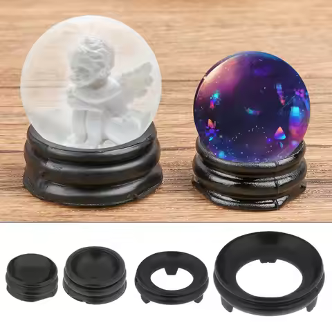 1PC Crystal Ball Display Base Stand Holder Ostrich Egg Tray Base Pedestal Stand Home Decoration