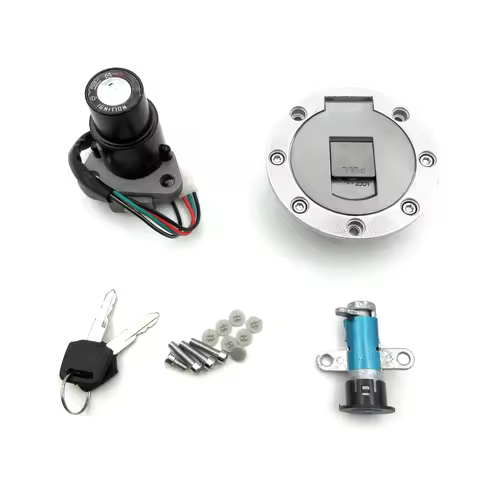 Motorcycle Fuel Gas Tank Cap Ignition Switch Seat Lock Keys Parts For Yamaha TZR TZM TDM 125 150 850