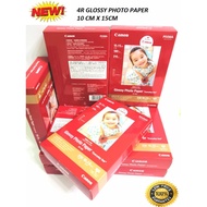 CANON GP-508 GLOSSY PHOTO PAPER - 100 SHEETS (4R / 4"x6" / 10x15cm) cantik beauty high resolution ph