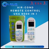USA® 6000 IN 1 A/C REMOTE CONTROL