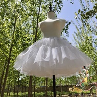 【新品促销】lolita裙撑暴力35cm狗短软纱撑芭蕾风吊带裙内搭夏季蓬蓬蛋糕裙撑26.4.10