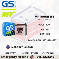 GS MF TOUGH EFB M42L | 55B20L CAR BATTERY