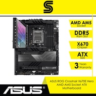 ASUS ROG Crosshair X670E Hero AMD AM5 Socket ATX Motherboard