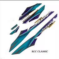 Striping STICKER HONDA ASTREA LEGENDA 96 BLUE