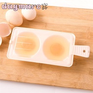 DAGMARC Eggs Chicken Microwave Cooker Steamer Tool Baking Cooking 2 Eggs Kitchen Tool Draining Egg B