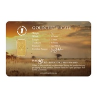 PUBLIC GOLD BULLION BAR 1G (999.9) - AFRICAN LEOPARD