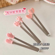 Potato Chips Snack Clip Ice Clip Cute Finger Game Clip Chopsticks Lazy Food Clip Mini Clip Palm mm20