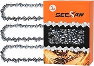 14 Inch Chainsaw Chain 3/8" LP Pitch .050" Gauge 52 Drive Links Fits Husqvarna 120, Echo CS-310, Ryo
