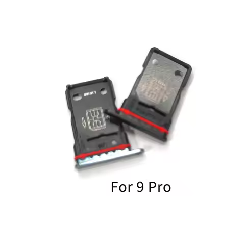 For Oneplus 8 8T 8Pro 9Pro 9R 9RT SIM Card Tray Slot Holder Adapter Socket Repair Parts