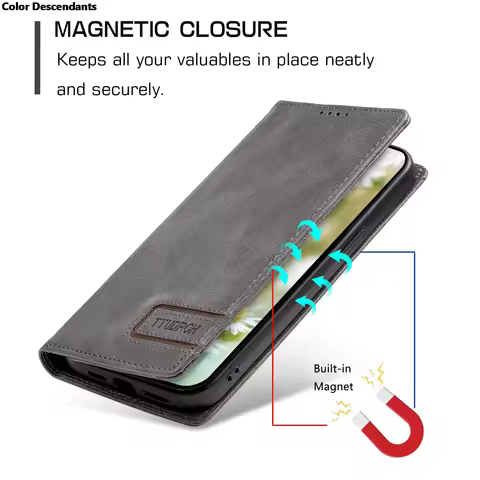 For Sony Xperia 10 5 1 VI 2024 Wallet Case Magnetic Leather Flip Book Funda For Sony Xperia 10 V 5V 