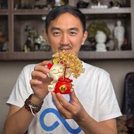 LUCKY CAT YUAN BAO Crystal Fortune Tree