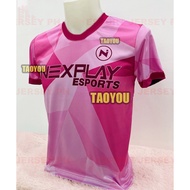 NXP NEXPLAY ESPORT JERSEY PINK T-Shirt Full Sublimation 3D T-Shirt Summer Short Sleeve Tee