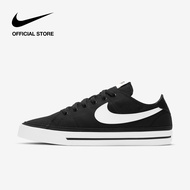 Nike Men's Court Legacy Canvas Shoes - Black ไนกี้ รองเท้าผู้ชาย คอร์ท เลกาซี่ แคนวาส - สีดำ