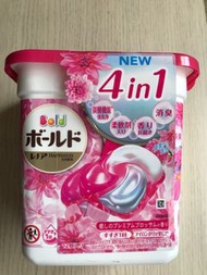 #22排毒～日本版P&amp;G ARIEL4D碳酸洗衣球(12入)盒裝粉色