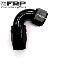 FRP 120° Aluminium AN6 AN8 AN10 AN12 Fitting (Black) 120 Degree Hose End Alloy Coupling