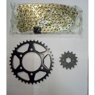 DEMAK GT250 / GPX DEMON150 - SPROCKET SET (428)