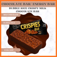 CRISPIES CHOCOLATE BAR ENERGY BAR BREAKFAST BAR