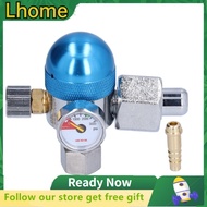 Lhome Welder Flow Regulator Meter  G5/8in-14 Air Inlet Nut Welding Gas Gauge Accessory for Soldering Cutting