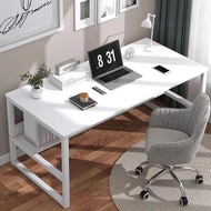 [Ak]80Cm Beautiful Study Table Office Table Computer Table Wrought Iron Table Simple Bedroom Table S