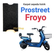 Karpet sepeda motor listrik Prostreet Froyo Prostreet proyo 