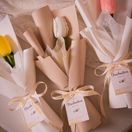 【希望】韓系鬱金香花束 仿真花 畢業花束 謝師花束 / 共3款