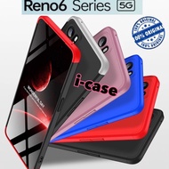 Promo Case Oppo Reno6 5G Series GKK 360 - casing cover oppo reno 6 Pro