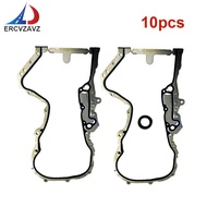 10PCS 038103085 03C109287 Engine Timing Case Cover Gasket kit For Audi A1 A3 Golf Tiguan Jetta 03C10